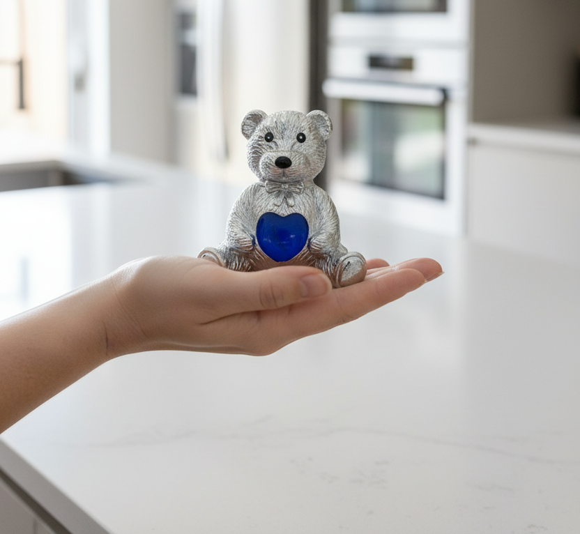 MEMORIAL TEDDY STAINLESS STEEL