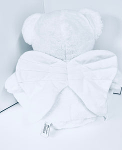 Angel Teddy with Ashes heart and message