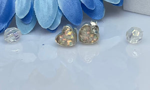 Small Heart Studs